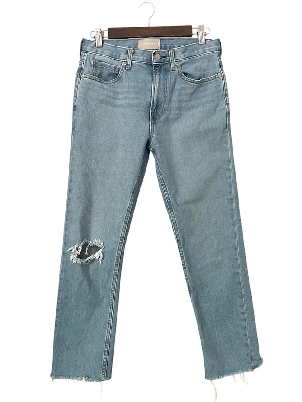 Everlane Light Blue Boyfriend Straight Jeans 26